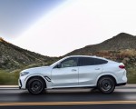 2020 BMW X6 M Competition (Color: Mineral White Metallic; US-Spec) Side Wallpapers 150x120