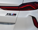 2020 BMW X6 M Competition (Color: Mineral White Metallic; US-Spec) Tail Light Wallpapers 150x120