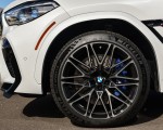 2020 BMW X6 M Competition (Color: Mineral White Metallic; US-Spec) Wheel Wallpapers 150x120