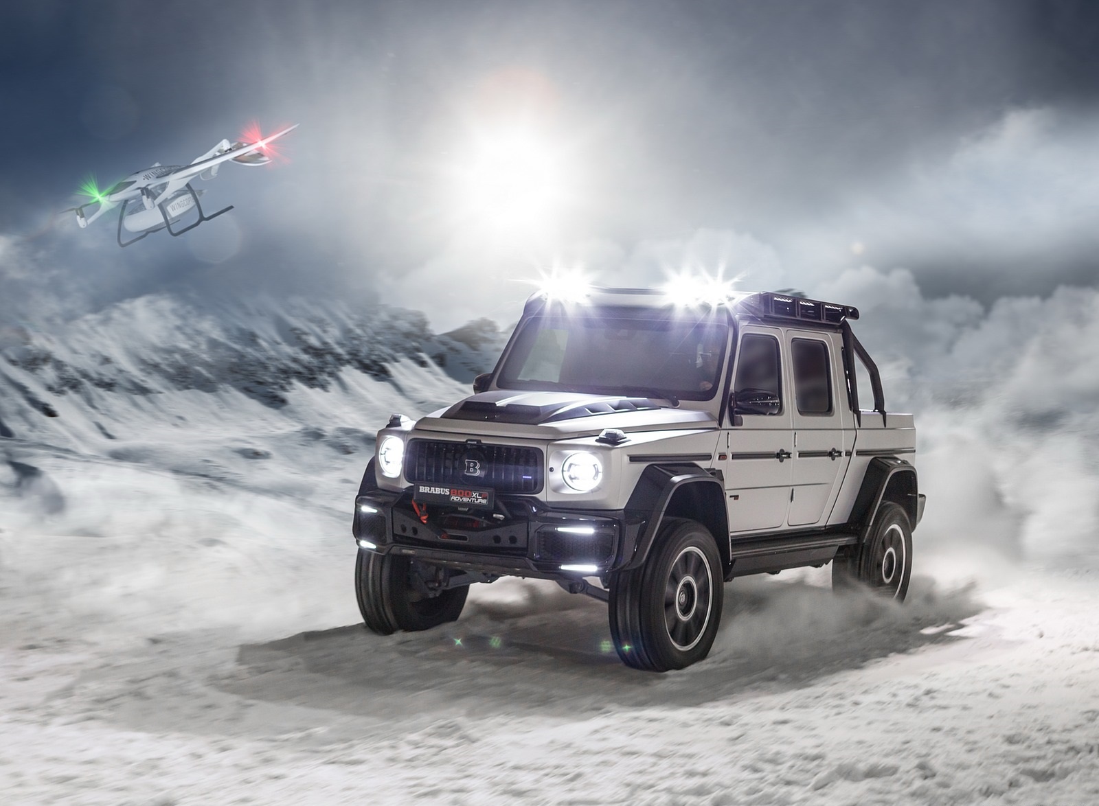 2020 BRABUS 800 Adventure XLP based on Mercedes-AMG G 63 Front Three-Quarter Wallpapers (1)