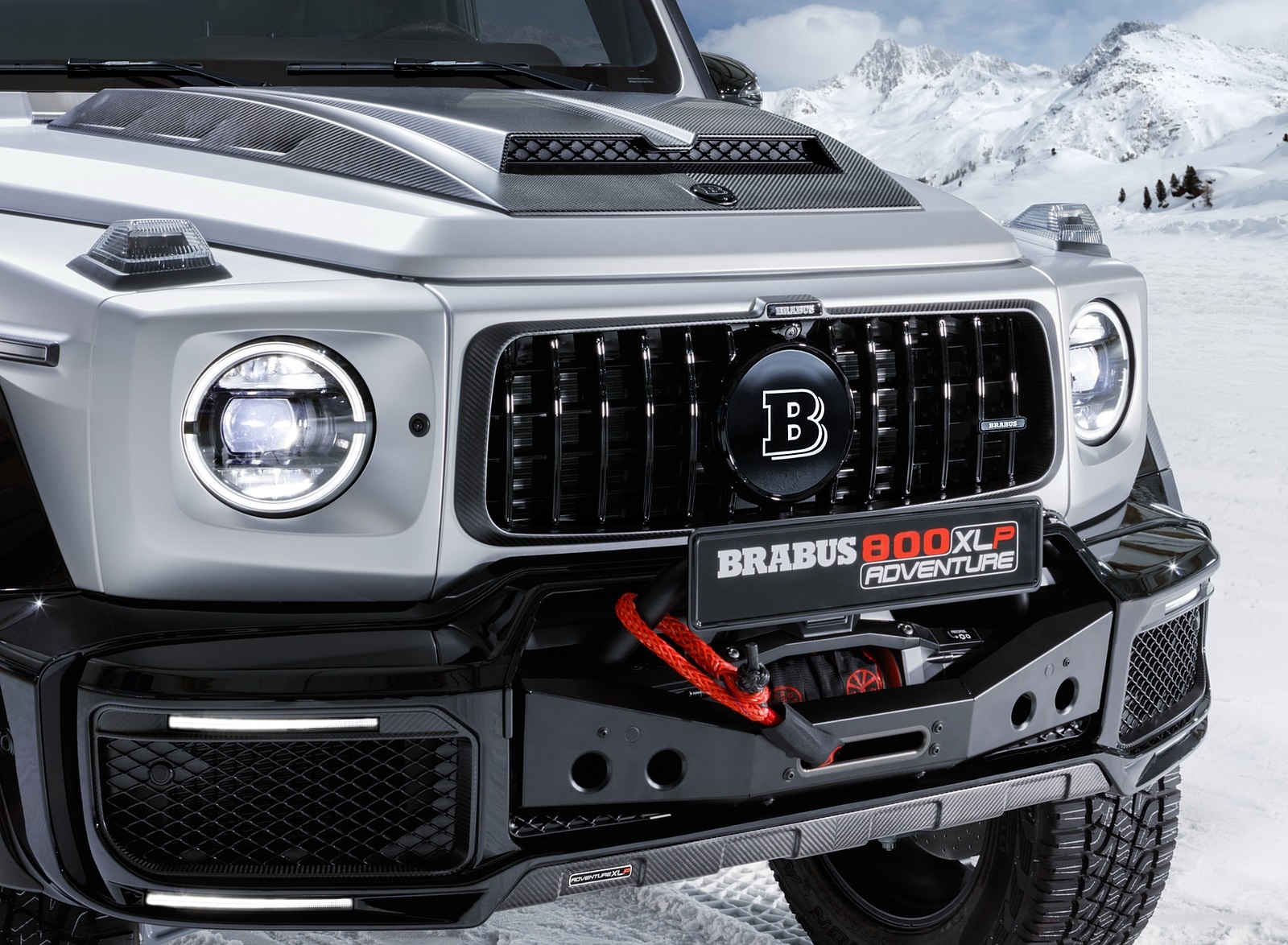 2020 BRABUS 800 Adventure XLP based on Mercedes-AMG G 63 Grill Wallpapers #11 of 21