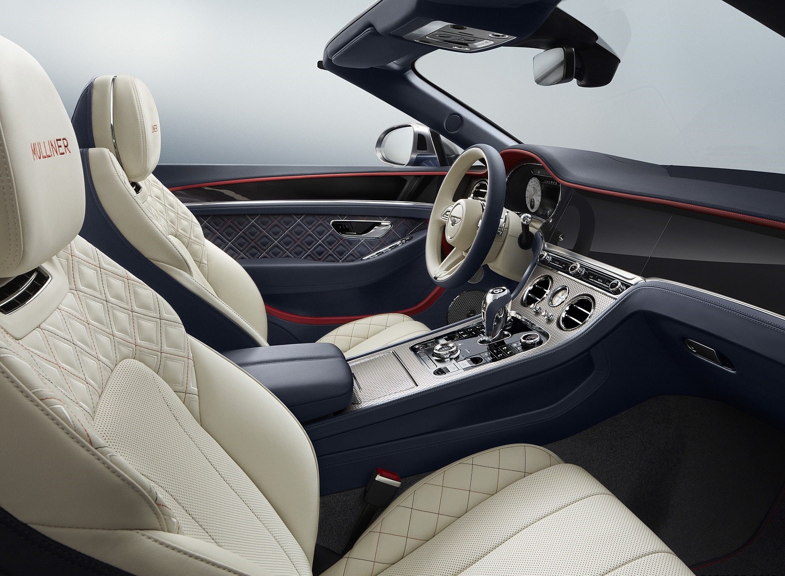 2020 Bentley Continental GT Mulliner Convertible Interior Seats Wallpapers (7)