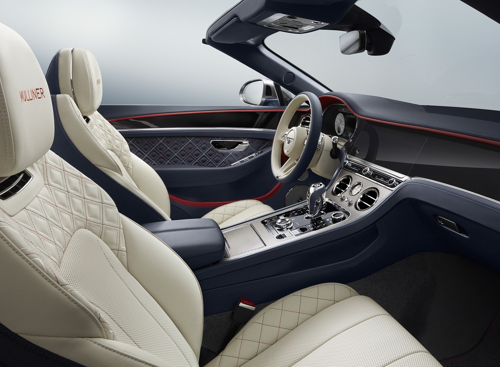 2020 Bentley Continental GT Mulliner Convertible Interior Seats Wallpapers #7 of 9