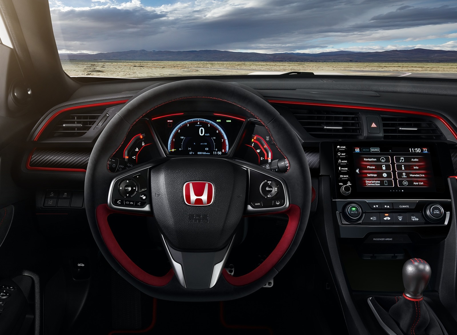 2020 Honda Civic Type R Interior Wallpapers #13 of 32