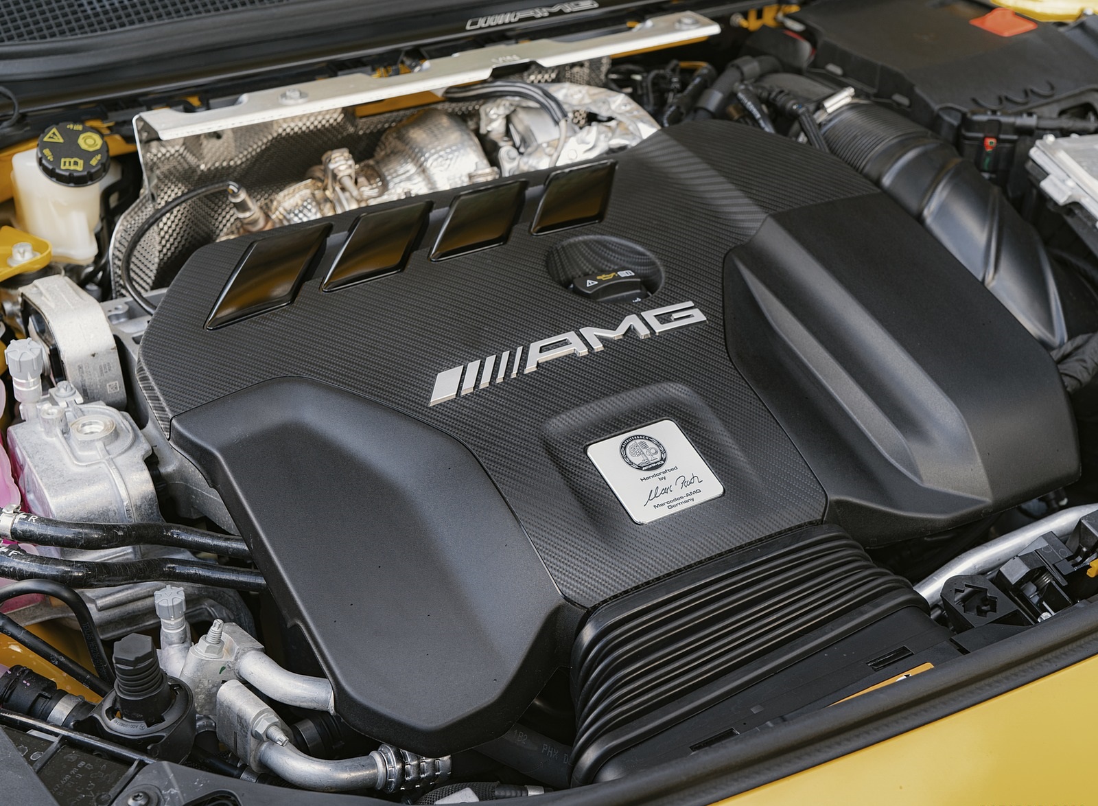 2020 Mercedes-AMG A 45 S (UK-Spec) Engine Wallpapers #62 of 75