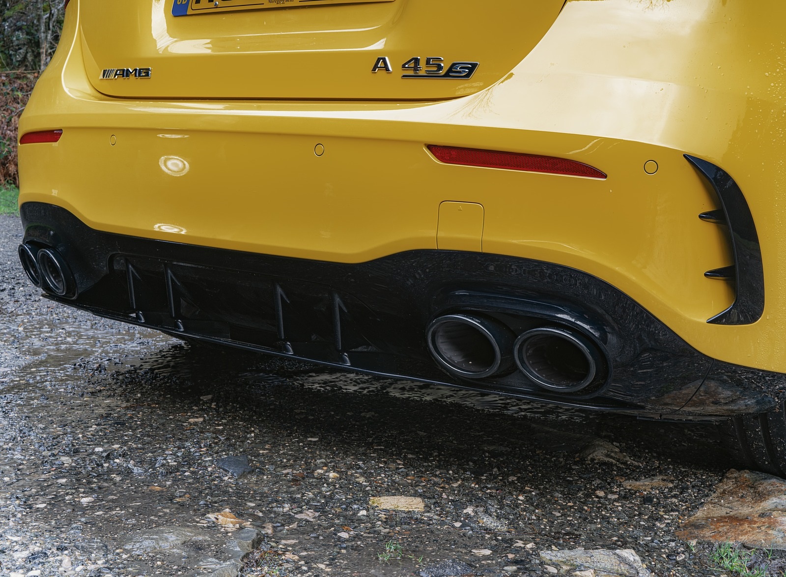 2020 Mercedes-AMG A 45 S (UK-Spec) Exhaust Wallpapers #57 of 75