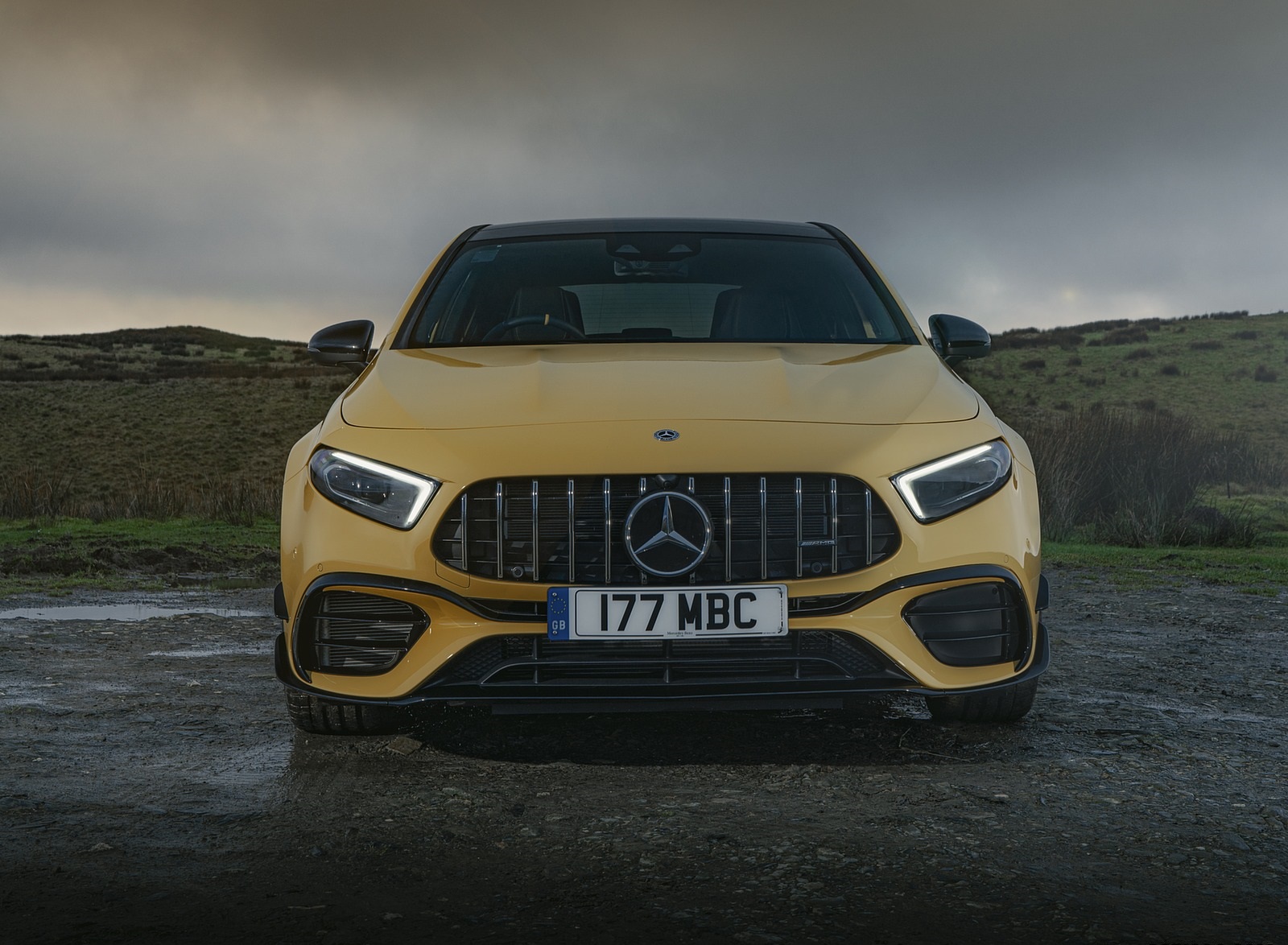 2020 Mercedes-AMG A 45 S (UK-Spec) Front Wallpapers #47 of 75