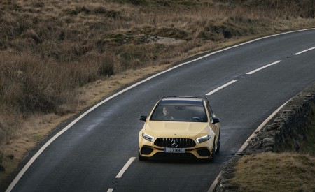 2020 Mercedes-AMG A 45 S (UK-Spec) Front Wallpapers 450x275 (34)