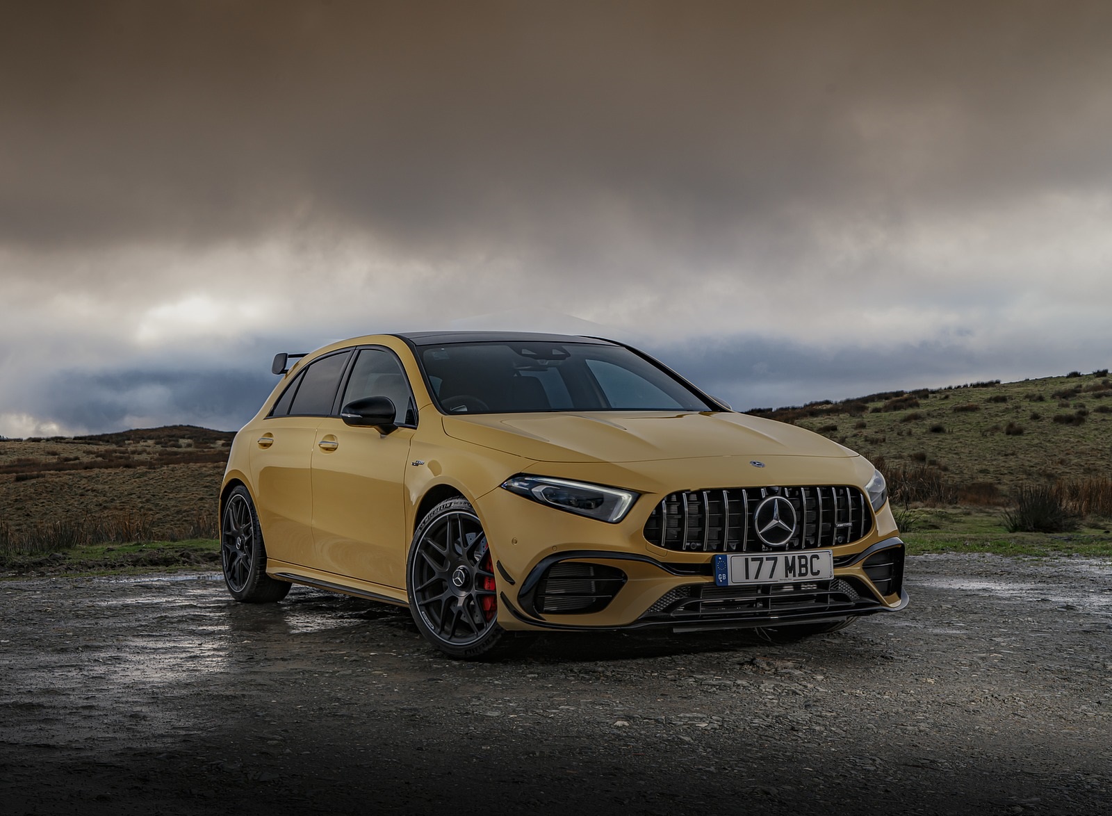 2020 Mercedes-AMG A 45 S (UK-Spec) Front Wallpapers #48 of 75