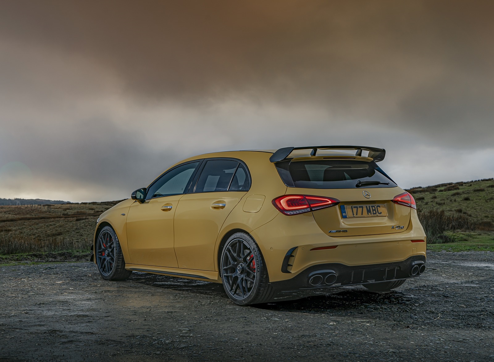 2020 Mercedes-AMG A 45 S (UK-Spec) Rear Three-Quarter Wallpapers #50 of 75