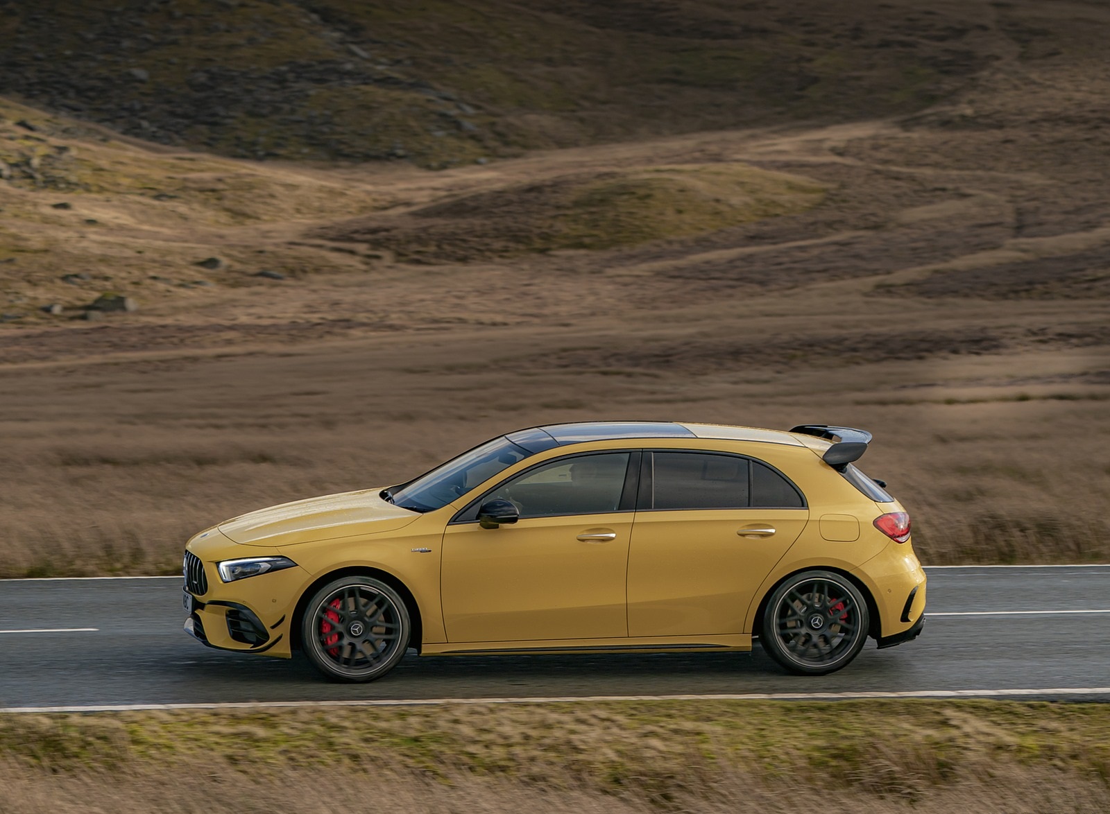 2020 Mercedes-AMG A 45 S (UK-Spec) Side Wallpapers #30 of 75