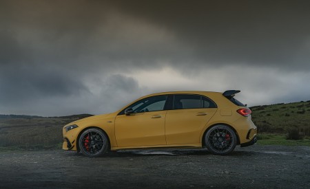 2020 Mercedes-AMG A 45 S (UK-Spec) Side Wallpapers 450x275 (52)