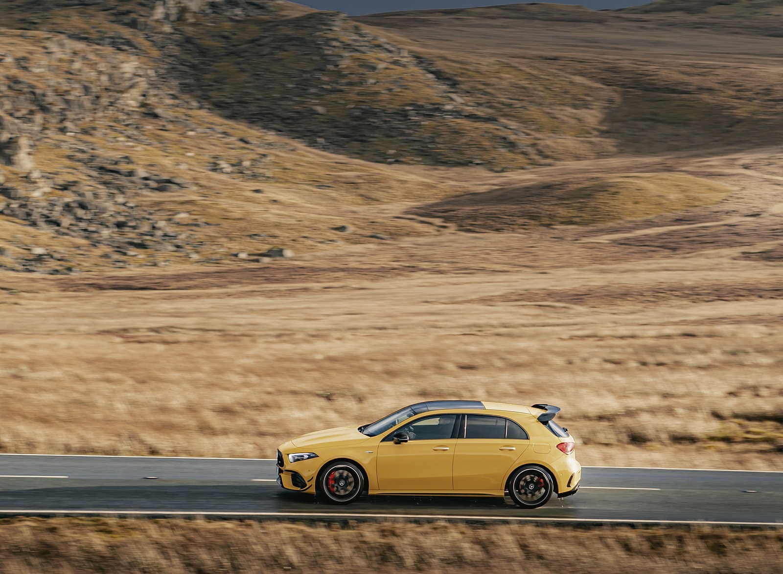 2020 Mercedes-AMG A 45 S (UK-Spec) Side Wallpapers #31 of 75