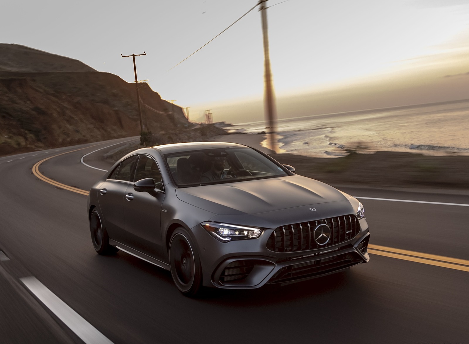 2020 Mercedes-AMG CLA 45 (US-Spec) Front Three-Quarter Wallpapers (3)