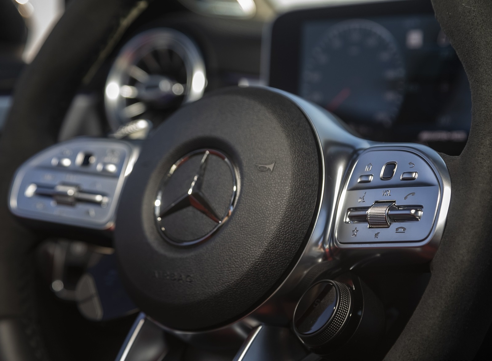 2020 Mercedes-AMG CLA 45 (US-Spec) Interior Steering Wheel Wallpapers #73 of 73