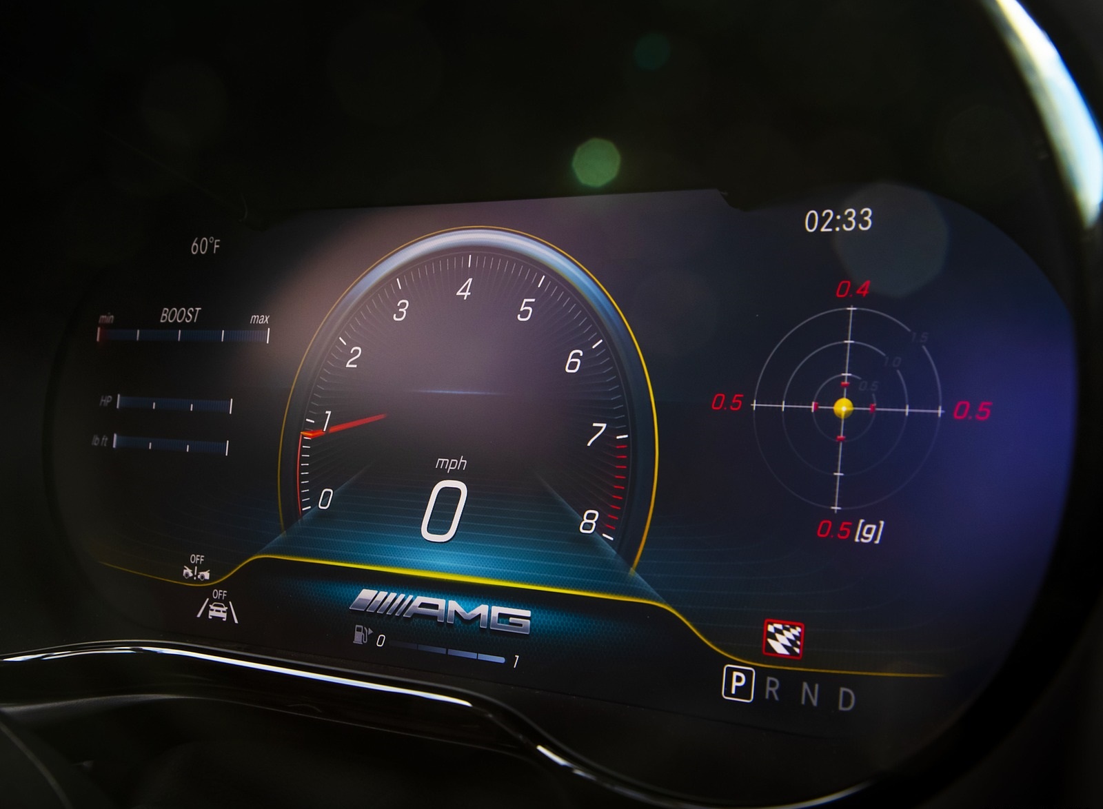 2020 Mercedes-AMG GT R Roadster (US-Spec) Digital Instrument Cluster Wallpapers #74 of 75