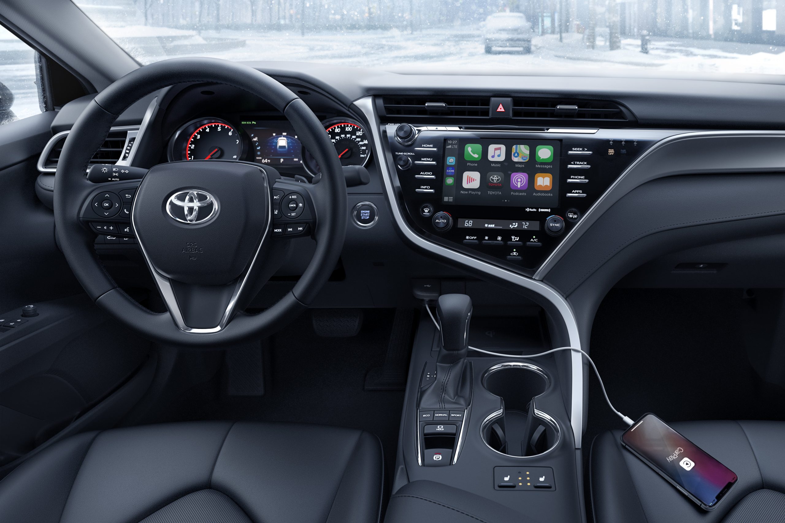2020 Toyota Camry XLE AWD Interior Wallpapers #13 of 13