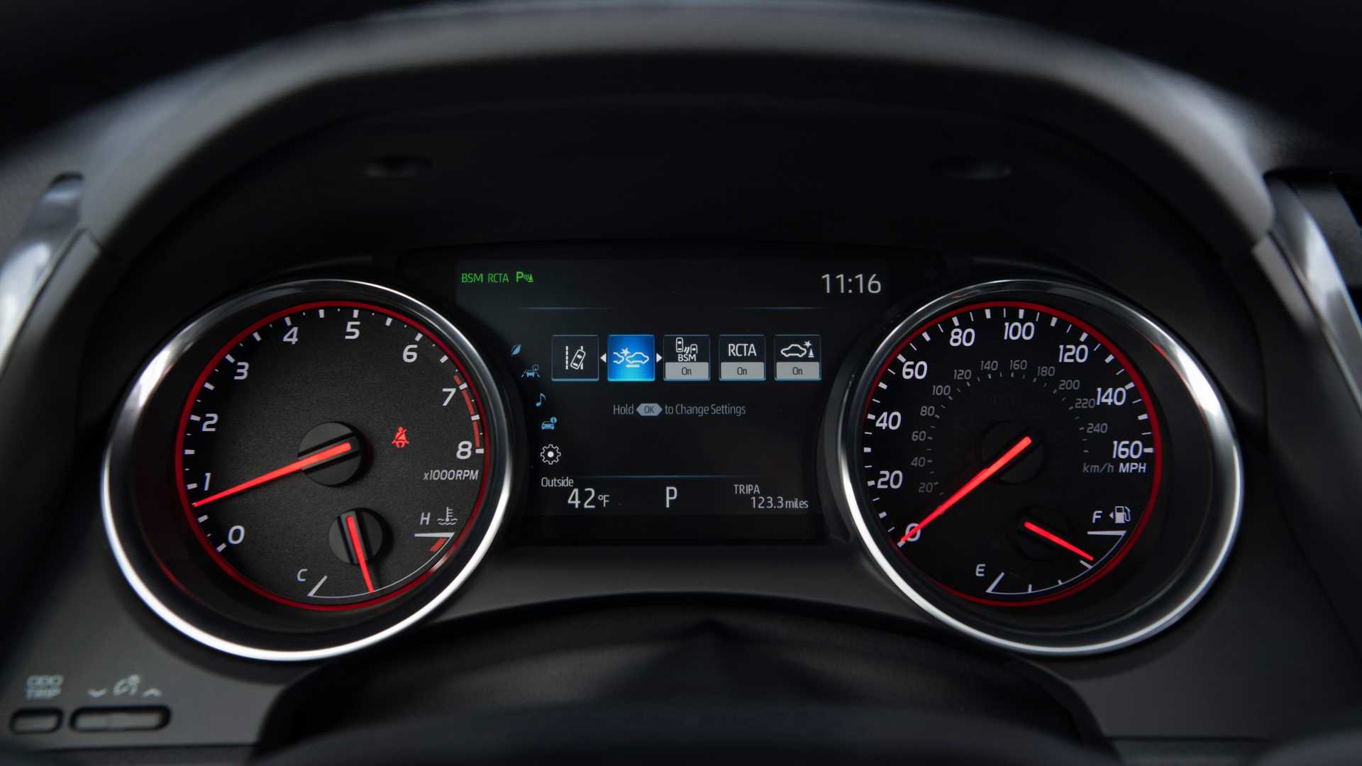 2020 Toyota Camry XSE AWD Instrument Cluster Wallpapers #83 of 86