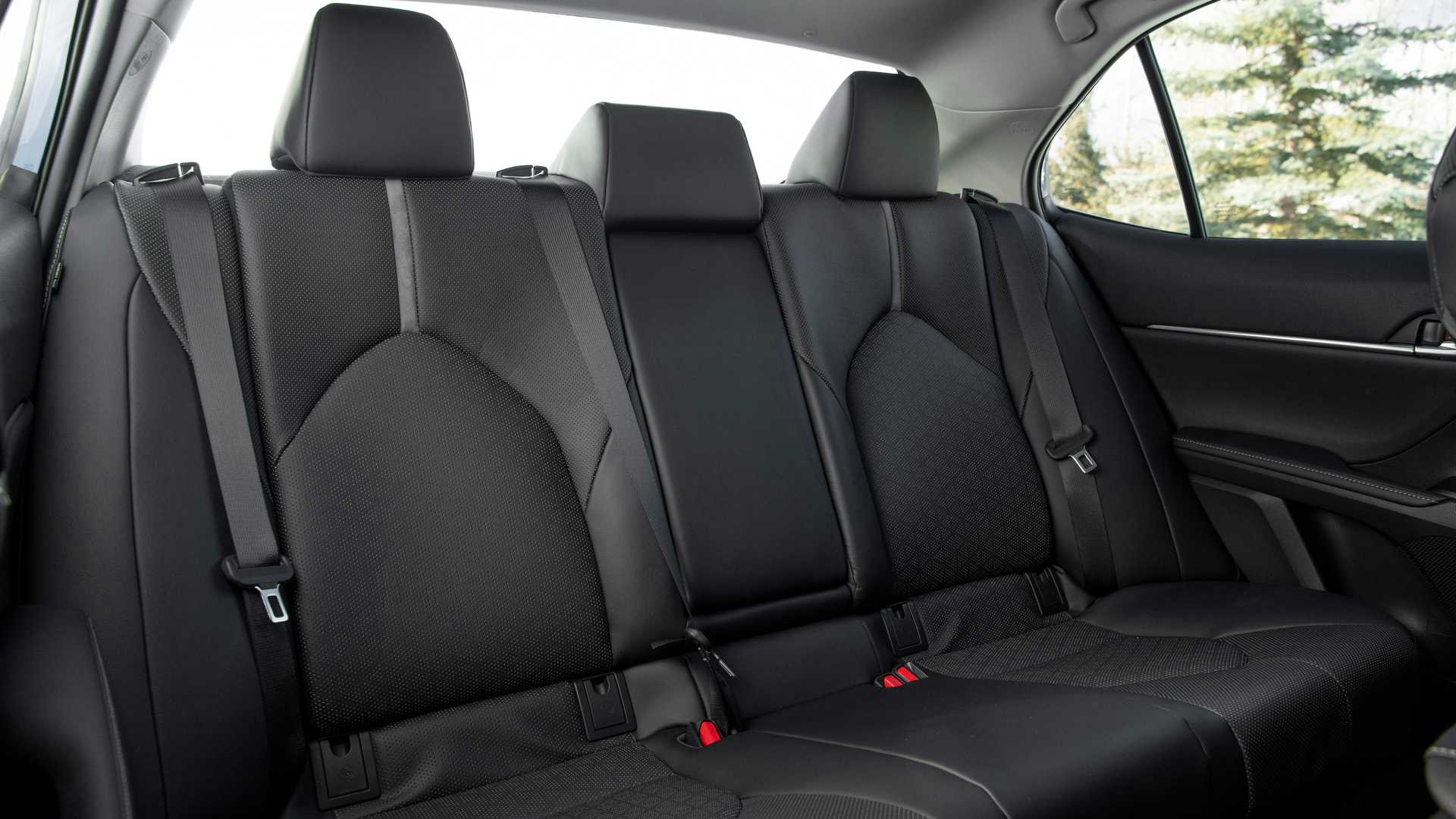2020 Toyota Camry Xse Awd Interior Rear Seats Wallpapers 61