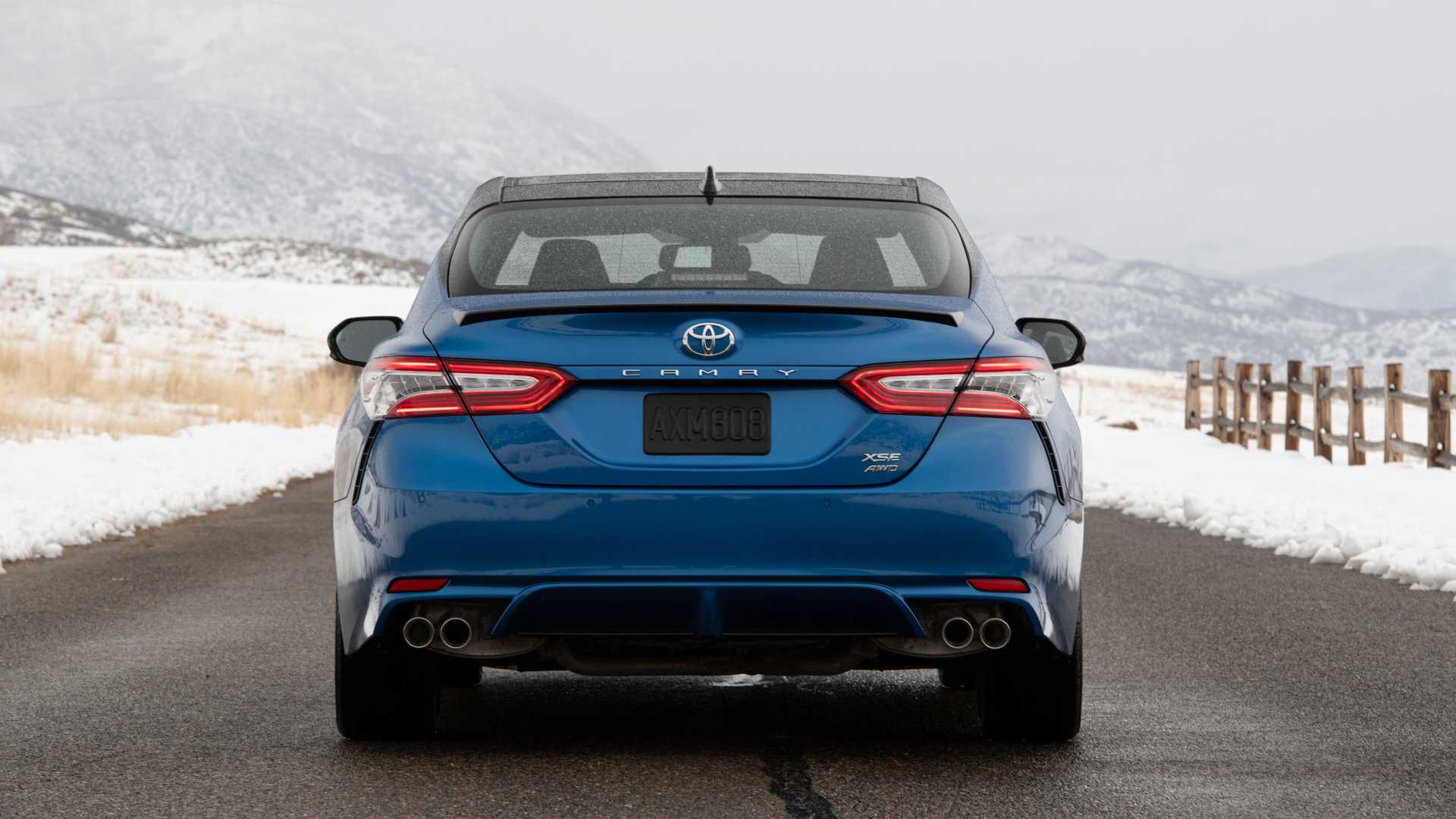 2020 Toyota Camry XSE AWD Rear Wallpapers #42 of 86
