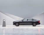 2020 Volvo S90 Recharge T8 plug-in hybrid (Color: Platinum Grey) Side Wallpapers 150x120