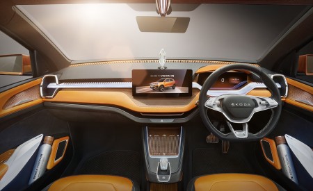 2020 Škoda Vision IN Interior Cockpit Wallpapers 450x275 (13)