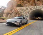 2021 Aston Martin Vantage Roadster (Color: Spirit Silver; US-Spec) Front Three-Quarter Wallpapers 150x120
