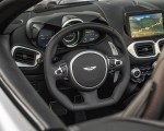 2021 Aston Martin Vantage Roadster (Color: Spirit Silver; US-Spec) Interior Steering Wheel Wallpapers 150x120
