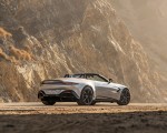 2021 Aston Martin Vantage Roadster (Color: Spirit Silver; US-Spec) Rear Three-Quarter Wallpapers 150x120