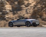 2021 Aston Martin Vantage Roadster (Color: Spirit Silver; US-Spec) Rear Three-Quarter Wallpapers 150x120