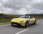 2021 Aston Martin Vantage Roadster (Color: Yellow Tang) Front Three-Quarter Wallpapers 150x120