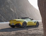 2021 Aston Martin Vantage Roadster (Color: Yellow Tang; US-Spec) Rear Three-Quarter Wallpapers  150x120
