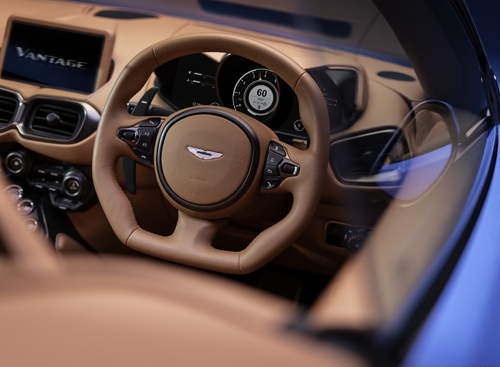 2021 Aston Martin Vantage Roadster Interior Steering Wheel Wallpapers #172 of 175
