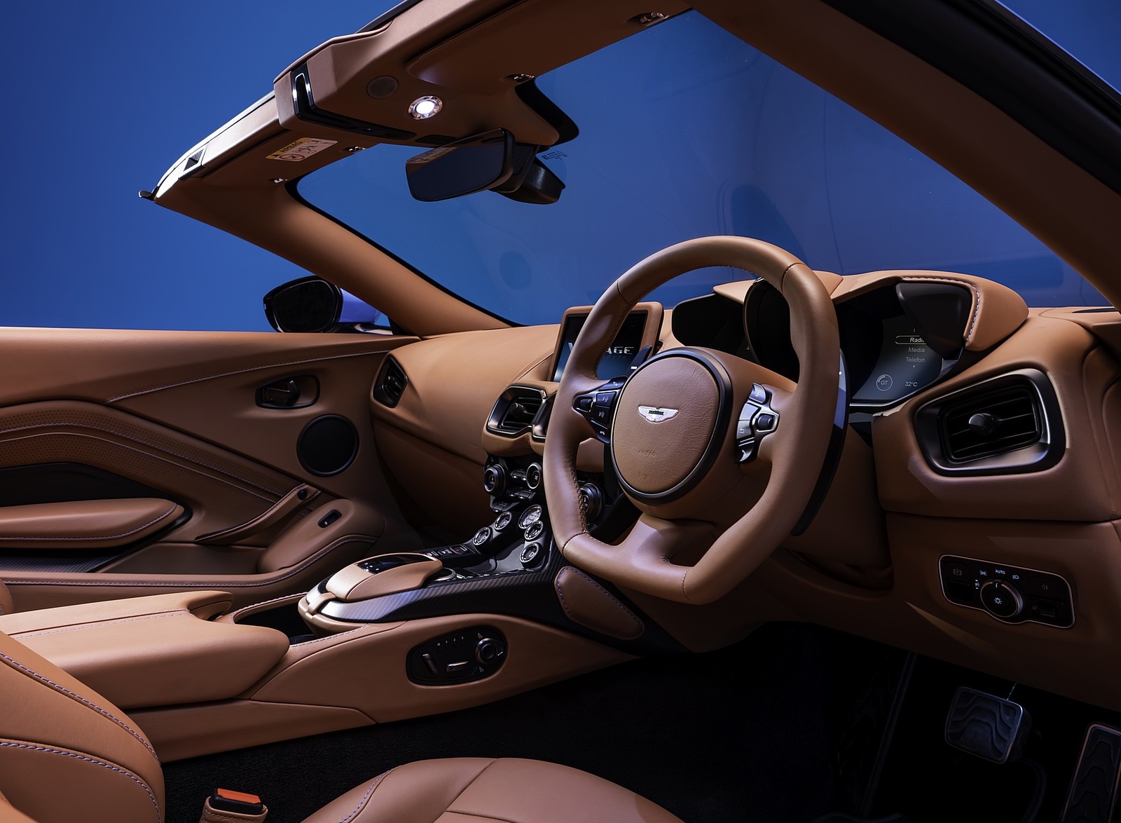 2021 Aston Martin Vantage Roadster Interior Wallpapers #175 of 175