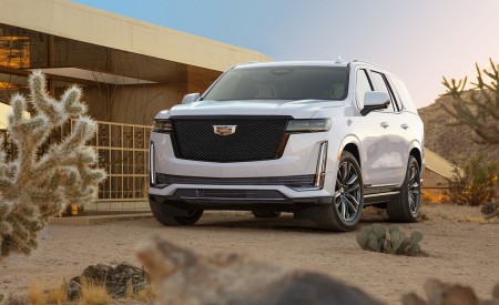 2021 Cadillac Escalade Front Three-Quarter Wallpapers 450x275 (2)