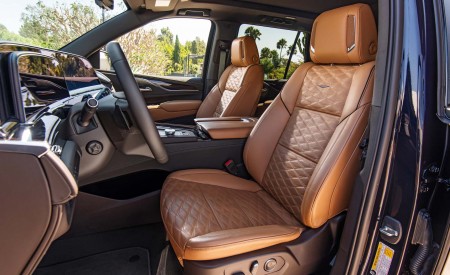 2021 Cadillac Escalade Interior Front Seats Wallpapers 450x275 (97)