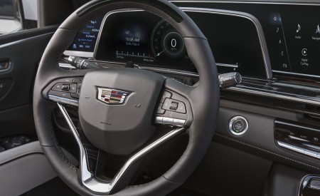 2021 Cadillac Escalade Interior Steering Wheel Wallpapers 450x275 (49)