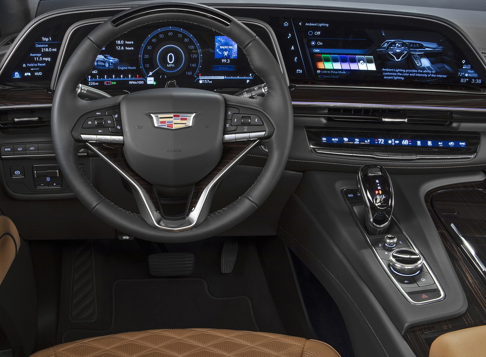 2021 Cadillac Escalade Interior Wallpapers #44 of 100