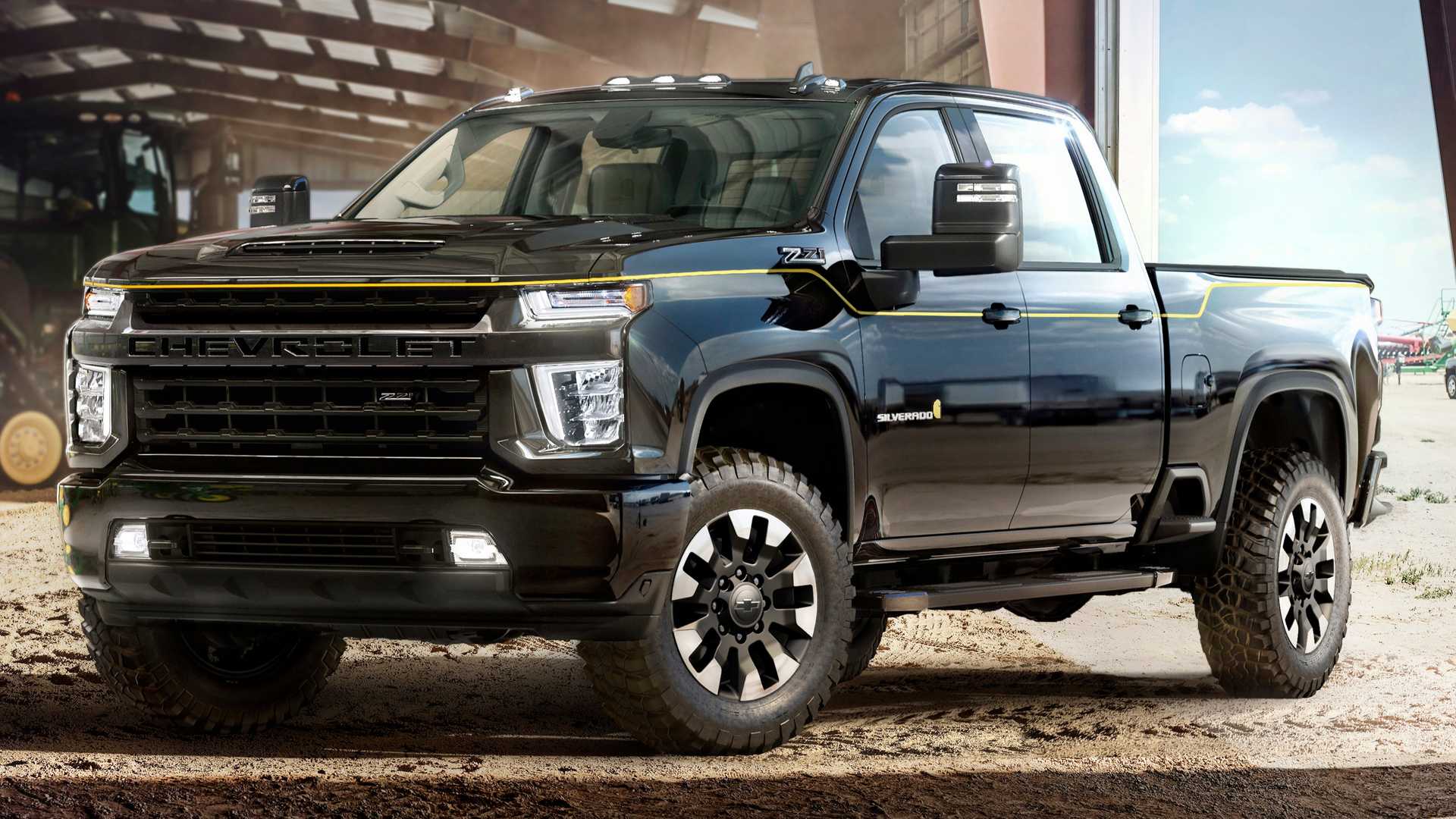 2021 Chevrolet Silverado HD Carhartt Special Edition Front Three-Quarter Wallpapers (1)