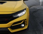 2021 Honda Civic Type R Limited Edition (Color: Sunlight Yellow) Headlight Wallpapers 150x120