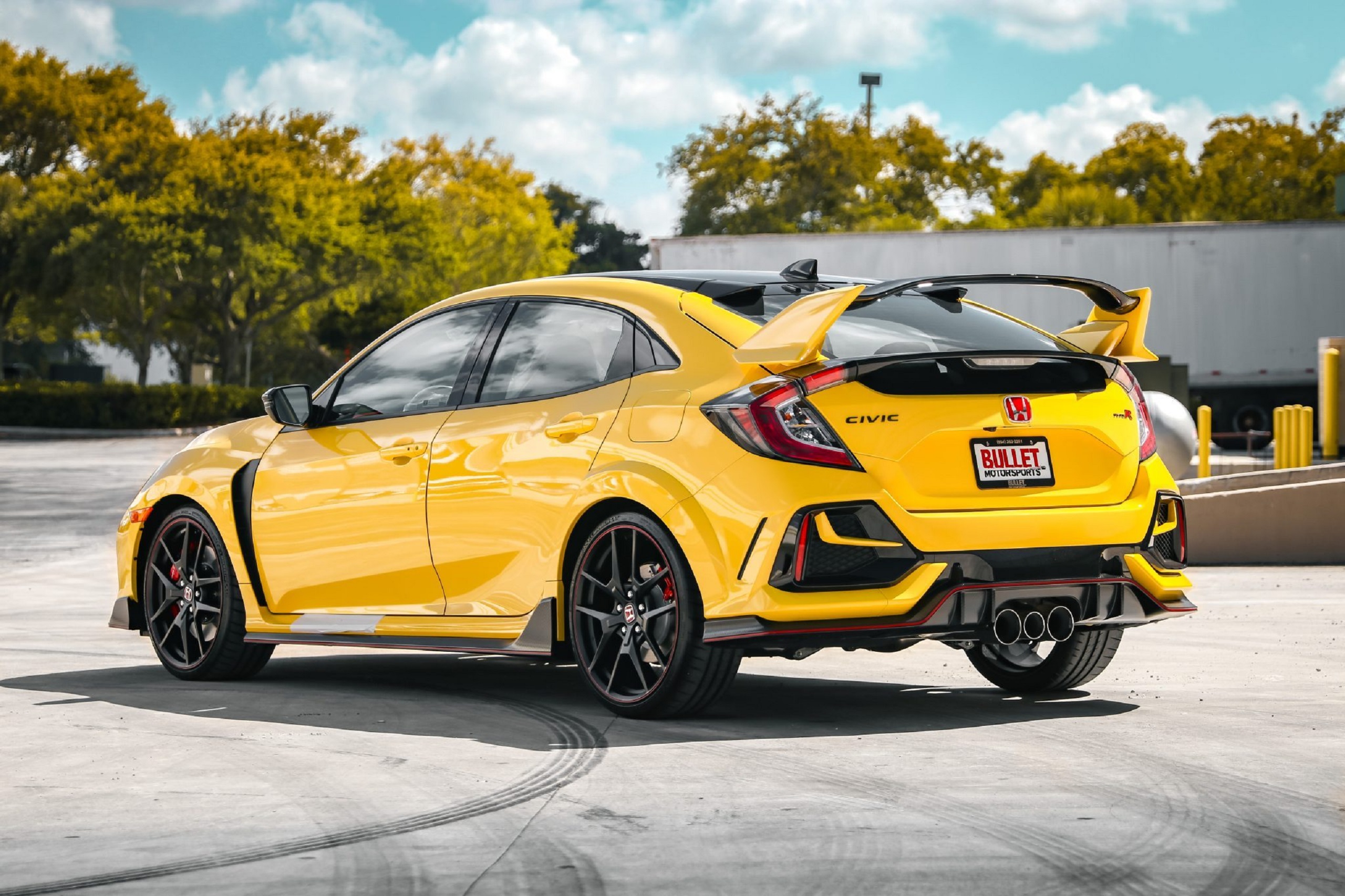 2021 Honda Civic Type R Limited Edition Rear Three-Quarter Wallpapers #18 of 92