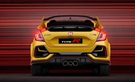 2021 Honda Civic Type R Limited Edition Rear Wallpapers 450x275 (83)