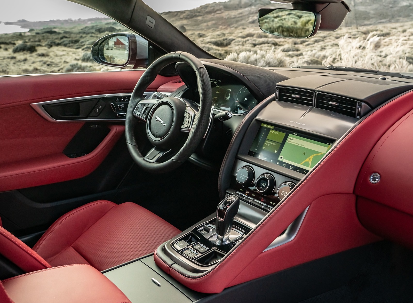 2021 Jaguar F-TYPE P300 Coupe RWD (Color: Eiger Grey) Interior Cockpit Wallpapers #18 of 28
