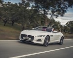 2021 Jaguar F-TYPE R-Dynamic P450 Convertible RWD (Color: Fuji White) Front Three-Quarter Wallpapers 150x120 (8)