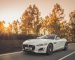 2021 Jaguar F-TYPE R-Dynamic P450 Convertible RWD (Color: Fuji White) Front Three-Quarter Wallpapers 150x120 (3)