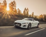 2021 Jaguar F-TYPE R-Dynamic P450 Convertible RWD (Color: Fuji White) Front Three-Quarter Wallpapers 150x120 (10)