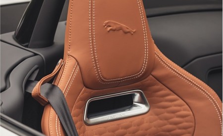 2021 Jaguar F-TYPE R-Dynamic P450 Convertible RWD (Color: Fuji White) Interior Seats Wallpapers 450x275 (26)
