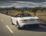 2021 Jaguar F-TYPE R-Dynamic P450 Convertible RWD (Color: Fuji White) Rear Three-Quarter Wallpapers 150x120