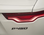 2021 Jaguar F-TYPE R-Dynamic P450 Convertible RWD (Color: Fuji White) Tail Light Wallpapers 150x120