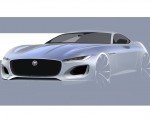 2021 Jaguar F-Type P300 Design Sketch Wallpapers 150x120